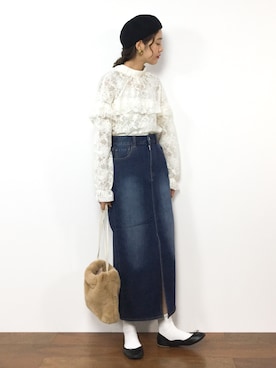 yukiさん（レディース・169cm）の冬コーディネート