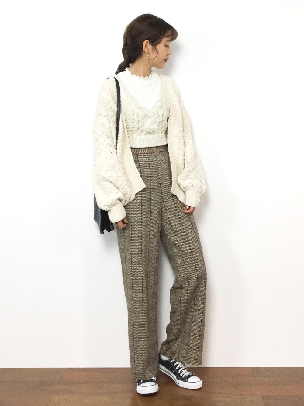 EMODA（エモダ）の「チェックセンタープレスパンツ（その他