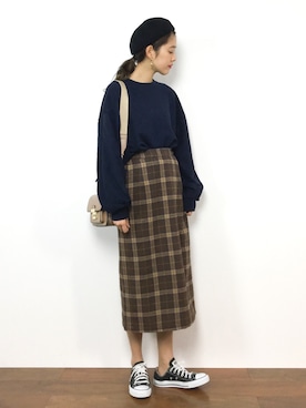 yukiさん（レディース・169cm）の冬コーディネート