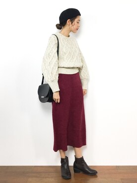 yukiさん（レディース・169cm）の冬コーディネート