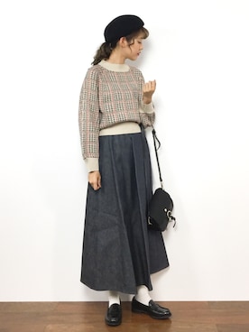 yukiさん（レディース・169cm）の冬コーディネート