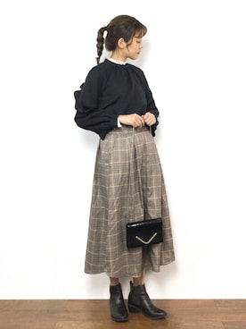 yukiさん（レディース・169cm）の冬コーディネート