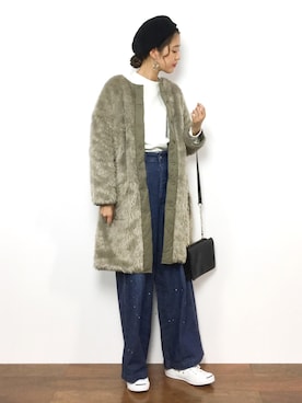 yukiさん（レディース・169cm）の冬コーディネート