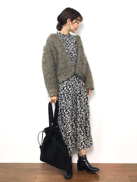 yukiさん(レディース・169cm)の冬コーディネート