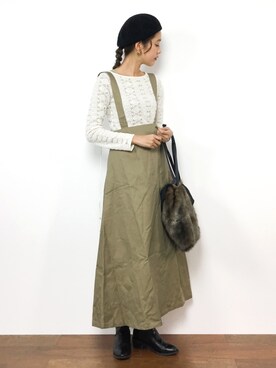 yukiさん（レディース・169cm）の冬コーディネート