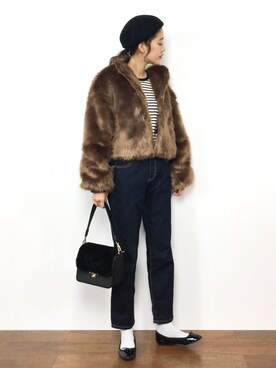 yukiさん（レディース・169cm）の冬コーディネート