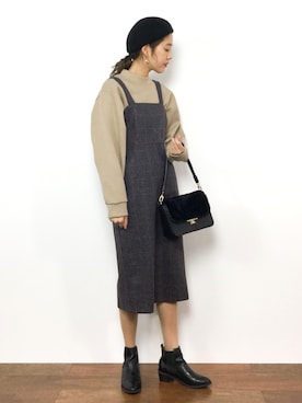 yukiさん（レディース・169cm）の冬コーディネート