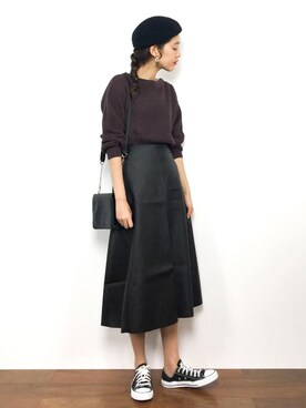 yukiさん（レディース・169cm）の冬コーディネート