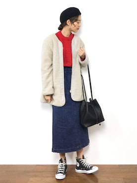 yukiさん（レディース・169cm）の冬コーディネート