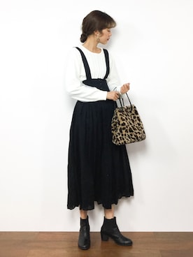 yukiさん（レディース・169cm）の冬コーディネート