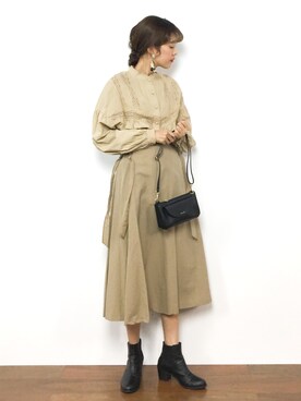 yukiさん（レディース・169cm）の冬コーディネート