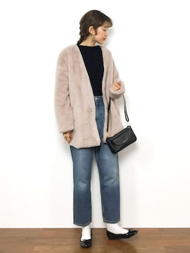 yukiさん（レディース・169cm）の冬コーディネート