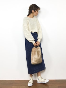 yukiさん（レディース・169cm）の冬コーディネート