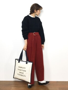 yukiさん（レディース・169cm）の冬コーディネート