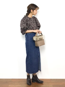 yukiさん（レディース・169cm）の冬コーディネート