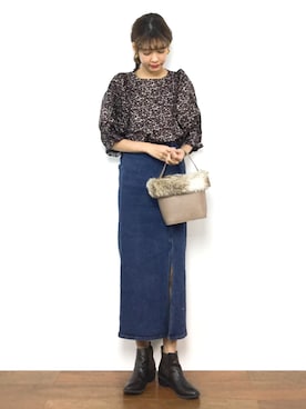 yukiさん（レディース・169cm）の冬コーディネート