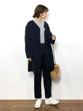 yukiさん（レディース・169cm）の冬コーディネート