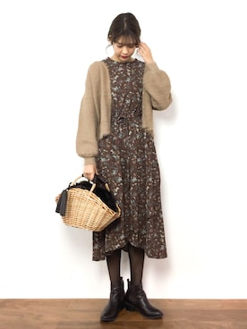 yukiさん（レディース・169cm）の冬コーディネート