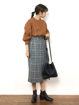 yukiさん（レディース・169cm）の冬コーディネート