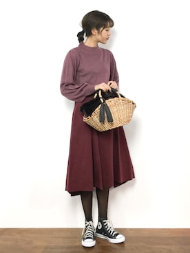 yukiさん（レディース・169cm）の冬コーディネート