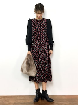 yukiさん(レディース・169cm)の冬コーディネート