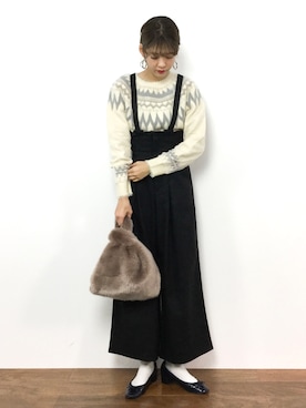 yukiさん（レディース・169cm）の冬コーディネート