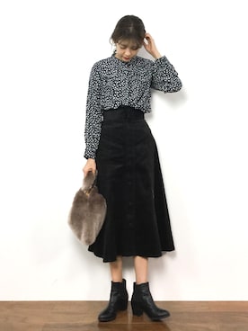 yukiさん（レディース・169cm）の冬コーディネート