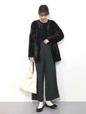 yukiさん（レディース・169cm）の冬コーディネート