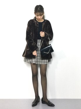 yukiさん（レディース・169cm）の冬コーディネート