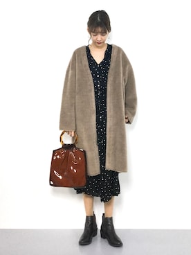 yukiさん（レディース・169cm）の冬コーディネート