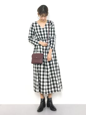 yukiさん（レディース・169cm）の冬コーディネート