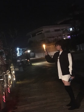 「MOUSSY（マウジー）のアイテム（チュニック）」を使った、まっつんさん（レディース・160cm）の冬コーディネート
