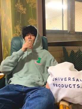 「EVCON」｜kokinishimotoさん（メンズ・186cm）の秋コーディネート