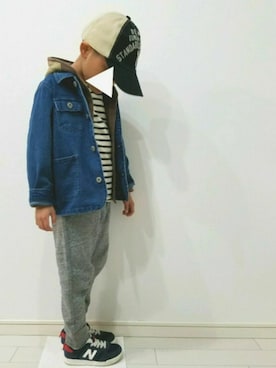 so-tanさん（キッズ・120cm）の春コーディネート