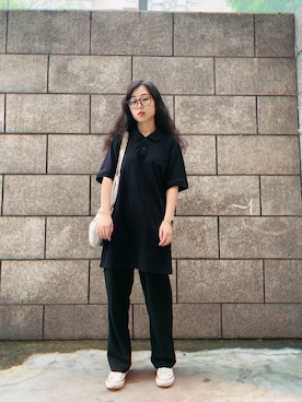 「HUGO BOSS（ヒューゴボス）のアイテム」を使った、叫我梅西女士さん（レディース・160cm）の夏コーディネート