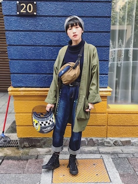 「Magenta」｜Vika 簡さん（レディース・163cm）の春コーディネート