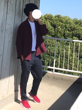 「Nike air huarache」｜Haruさん（メンズ・167cm）の秋コーディネート