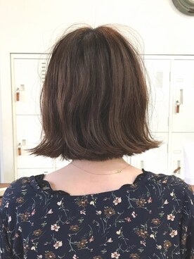 「きりっぱなしボブ」｜*haroさん（レディース・160cm）の春コーディネート