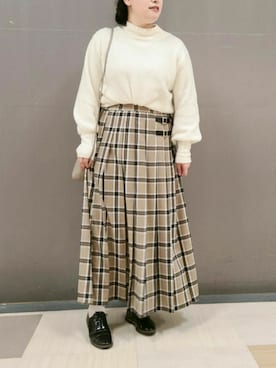 tomo☺さん（レディース・159cm）の冬コーディネート