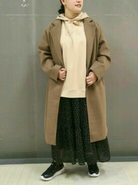 「ELENCARE DUE」｜「アイテム（その他）」を使った、tomo☺さん（レディース・159cm）の冬コーディネート