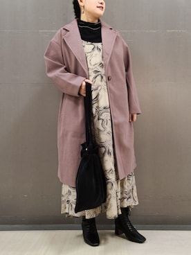 「ELENCARE DUE」｜「アイテム（その他）」を使った、tomo☺さん（レディース・159cm）の冬コーディネート