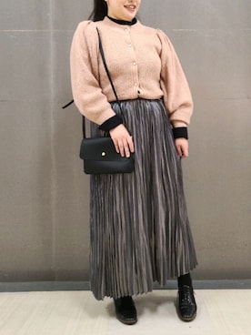 「Legato Largo（レガートラルゴ）のアイテム」を使った、tomo☺さん（レディース・159cm）の冬コーディネート