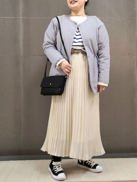 「Legato Largo（レガートラルゴ）のアイテム」を使った、tomo☺さん（レディース・159cm）の冬コーディネート