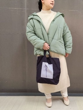 tomo☺さん（レディース・159cm）の冬コーディネート