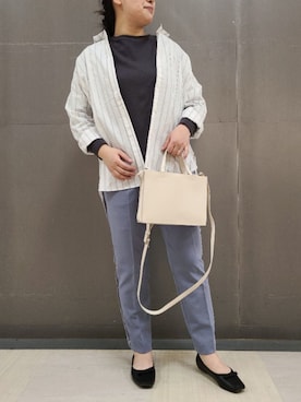 「Green　Parks（グリーンパークス）のアイテム（パンプス）」を使った、tomo☺さん（レディース・159cm）の春コーディネート