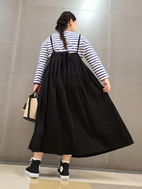 「cache cache（カシュ カシュ）のアイテム」を使った、tomo☺さん（レディース・159cm）の春コーディネート