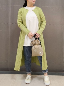 tomo☺さん（レディース・159cm）の春コーディネート