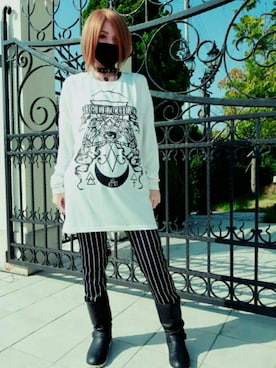 Tシャツ/カットソーを使った「Acid Black Cherry」のレディース人気