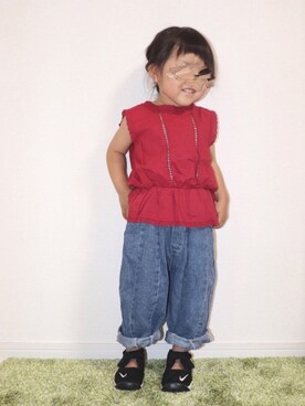 echico☺︎︎さん（キッズ・90cm）の夏コーディネート