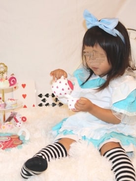 「ハロウィン」｜「アイテム（ラッピングキット）」を使った、echico☺︎︎さん（キッズ・90cm）の秋コーディネート